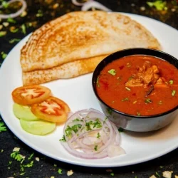 Chicken Curry Dosa